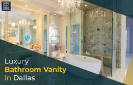Luxury Bathroom Vanity in Dallas. | A Cabinet Hub, Dallas