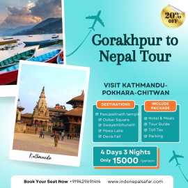 Gorakhpur to Nepal Tour Package, Gorakhpur