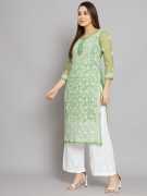 Elevate Your Look with Georgette Chikankari Kurta, $ 0