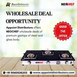 Gas Stove Distributors Requirements in India, Noida