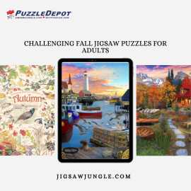 Challenging Fall Jigsaw Puzzles for Adults, ps 0