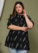 Shop Modern Ikat Print Kurta - Swasti Clothing, ₹ 674