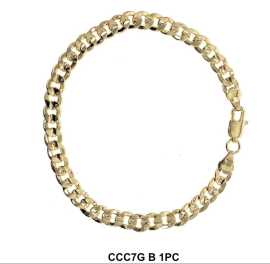 Concave Cuban Bracelet, $ 3