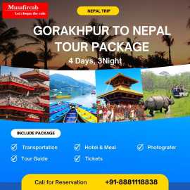 Gorakhpur to Nepal Tour Package, Gorakhpur