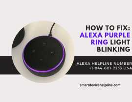 How to Fix: Alexa Purple Ring Light Blinking, Haltom City