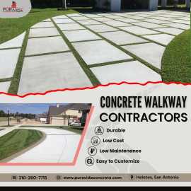 Concrete Walkway Contractors in San Antonio, San Antonio