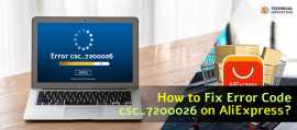 Error Code csc_7200026 on AliExpress, New York