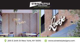Improving Workspaces with Business Signs “Near Me”, New York