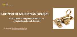 Loft/Hatch Solid Brass Fanlight , £ 150