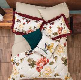 JUEGO DE COLCHA CONSUELO, $ 130
