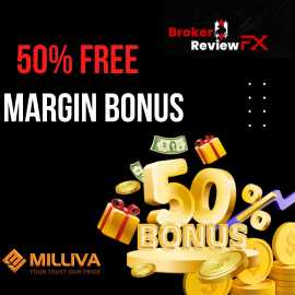 50% Free Margin Bonus – Milliva, New York