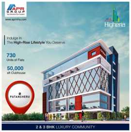 2 and 3BHK Flats for sale in Patancheru | APR Grou, Hyderabad