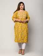 Shop Our Yellow Colour Kurta Online, $ 699
