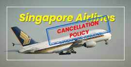 What is the cancellation fee of Singapore Airlines, New York