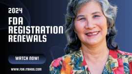 FDA Biennial Registration Renewal, Bangkok