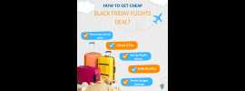 Black Friday Flight deals at Flytriphub, Hancock