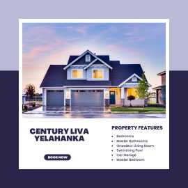 Century Liva Yelahanka: New 3 & 4 BHK Homes fr, Bengaluru