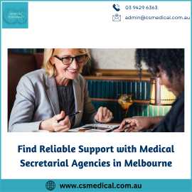 Find Reliable Support with Medical Secretarial Age, Melbourne