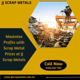Maximise Profits with Scrap Metal Prices at JJ Scr, Melbourne