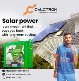 Sustainable Solar Home Battery Solutions - Calctro, Renukoot