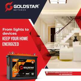 Inverter Battery Manufacturer in India - GOLDSTAR , Ahmedabad