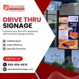 Drive Thru Signage, Austin