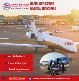 Ansh Air and Train Ambulance Services in Kolkata , Kolkata