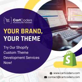 Shopify Custom Theme Development Services, Mississauga
