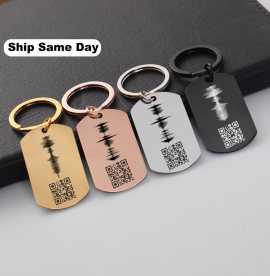 Soundwave QR Code keychain, ps 10