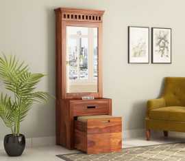 Buy Wooden Dressing Tables with Mirrors Online, Rp 25,000