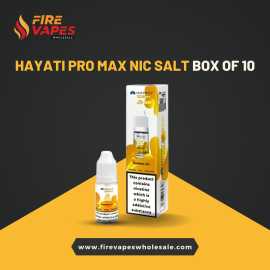 Hayati Pro Max Nic SALT Box of 10, Abingdon