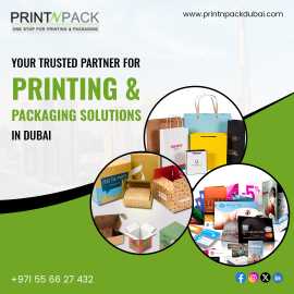Your Trusted Printing and Packagaing  , Dubai