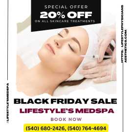 Botox at  $11.50 PER UNIT in Black Friday Sale, Warrenton