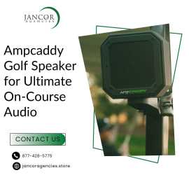 Ampcaddy Golf Speaker for Ultimate On-Course Audio, Pointe-Claire