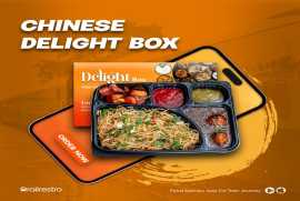 Order the Chinese Delight Box with RailRestro app, Patna