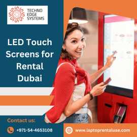 Why Rent LED Touch Screens for Exhibitions Dubai?, Dubai