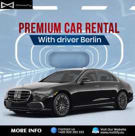 Premium car rental with driver Berlin, Prague