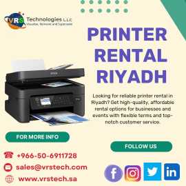 Benefits of Printer Rentals in Riyadh for Business, Riyadh