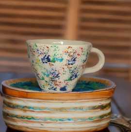 Explore Stylish Ceramic Mugs with Saucers at Ceram, Rp 499
