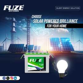 Reliable Solar Battery Supplier in India – Fuze , Palakkad