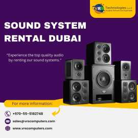 Where to Rent a Sound System in Dubai for Events?, Dubai