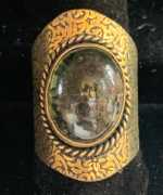 Natural Stone Finger Ring, $ 12