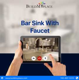 Bar Sink with Faucet: Compact and Stylish Combo, $ 330