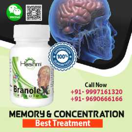 Improve Memory and concentration with Branole X Ca, Amroha