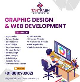 Graphic designing and web development services, Lucknow