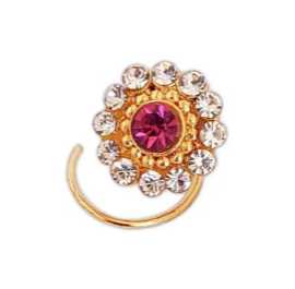 Diamond Gold Stud Nosepin, $ 8