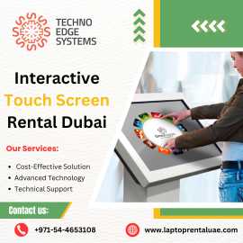 Best Interactive Touch Screen Rental Dubai, Dubai