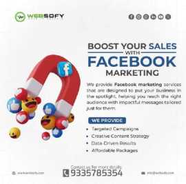 Boost Sales with Facebook Marketing - Websofy, Lucknow