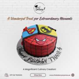 Superhero Spectacular: A Cake Fit for Your Little , Dubai