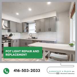 Professional Pot Light Installation Services, Toronto